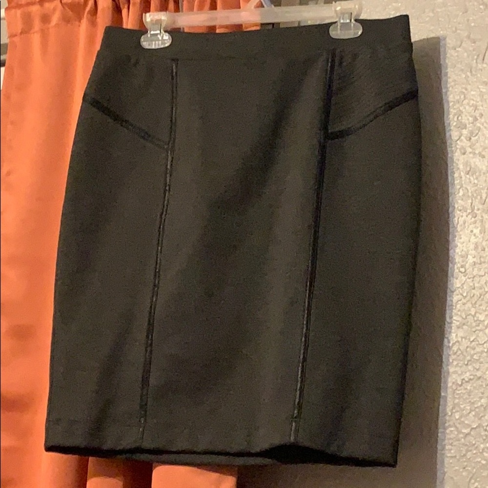 Charcoal grey skirt